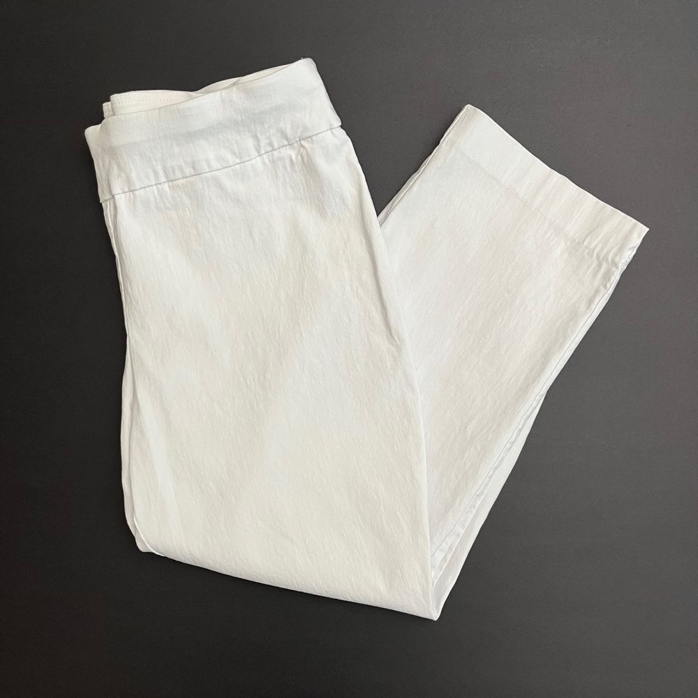 Croft & Barrow Womens White‎ Capri Slacks Pants, Croft & Barrow Business Y18